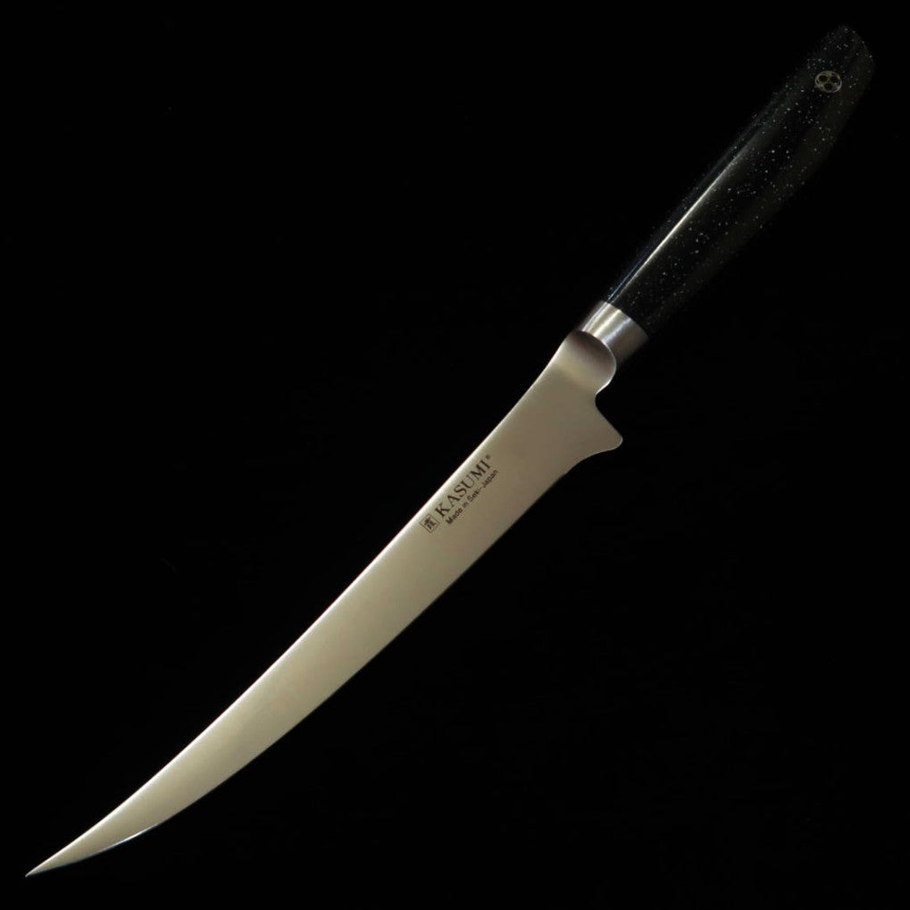 Sumikama Kasumi VG-10 PRO Fillet Knife with Artificial Marble Handle, No. 56018 (180mm)