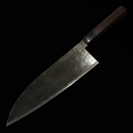 武田刃物TAKEDA　備中手打ち鍛冶　牛刀（中）　日立青紙スーパー鋼（240mm）