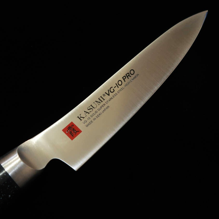 Sumikama Kasumi VG-10 PRO Utility Knife with Artificial Marble Handle No. 52012 (120mm)