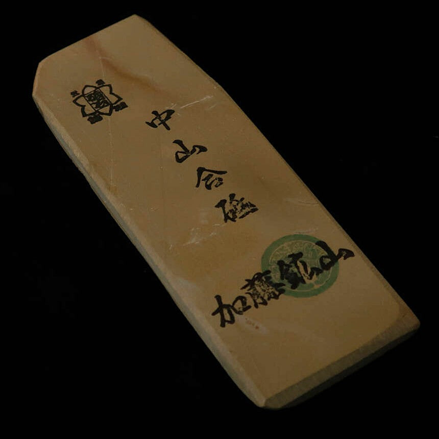 Pedra de amolar natural Nakayama Aoto pedaço (koppa) 47 × 135 × 7 mm