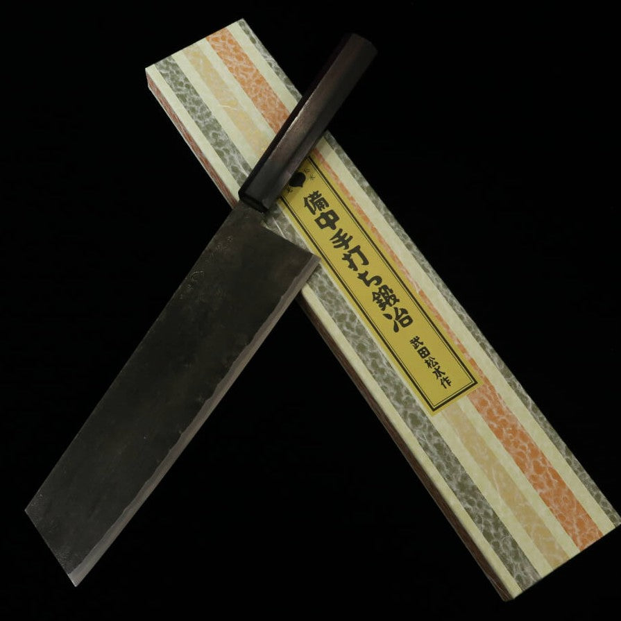 TAKEDA Facas - Forja manual Bitchu - Kiritsuke (média) - Aço Hitachi Aogami Super (240mm)