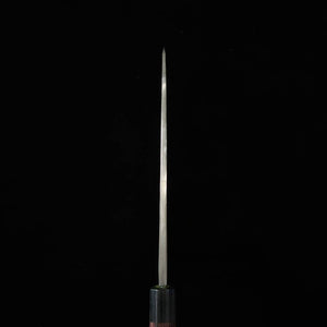 TAKEDA, Forge artisanale de Bitchū, Deba à double tranchant, acier Hitachi Aogami Super (240 mm)