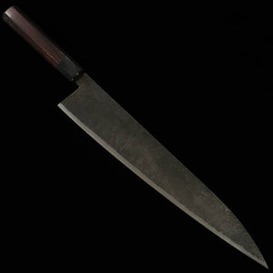 Takeda Hamono TAKEDA Bitchū forja manual tradicional – “Sasa no Ha” (shaku), acero Hitachi Aogami Super (300 mm)
