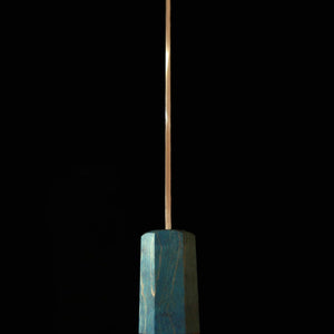 Miura Fubuki Ken-gata Bunka SG2 Hammered Ironwood/Umi ao Handle (170mm)