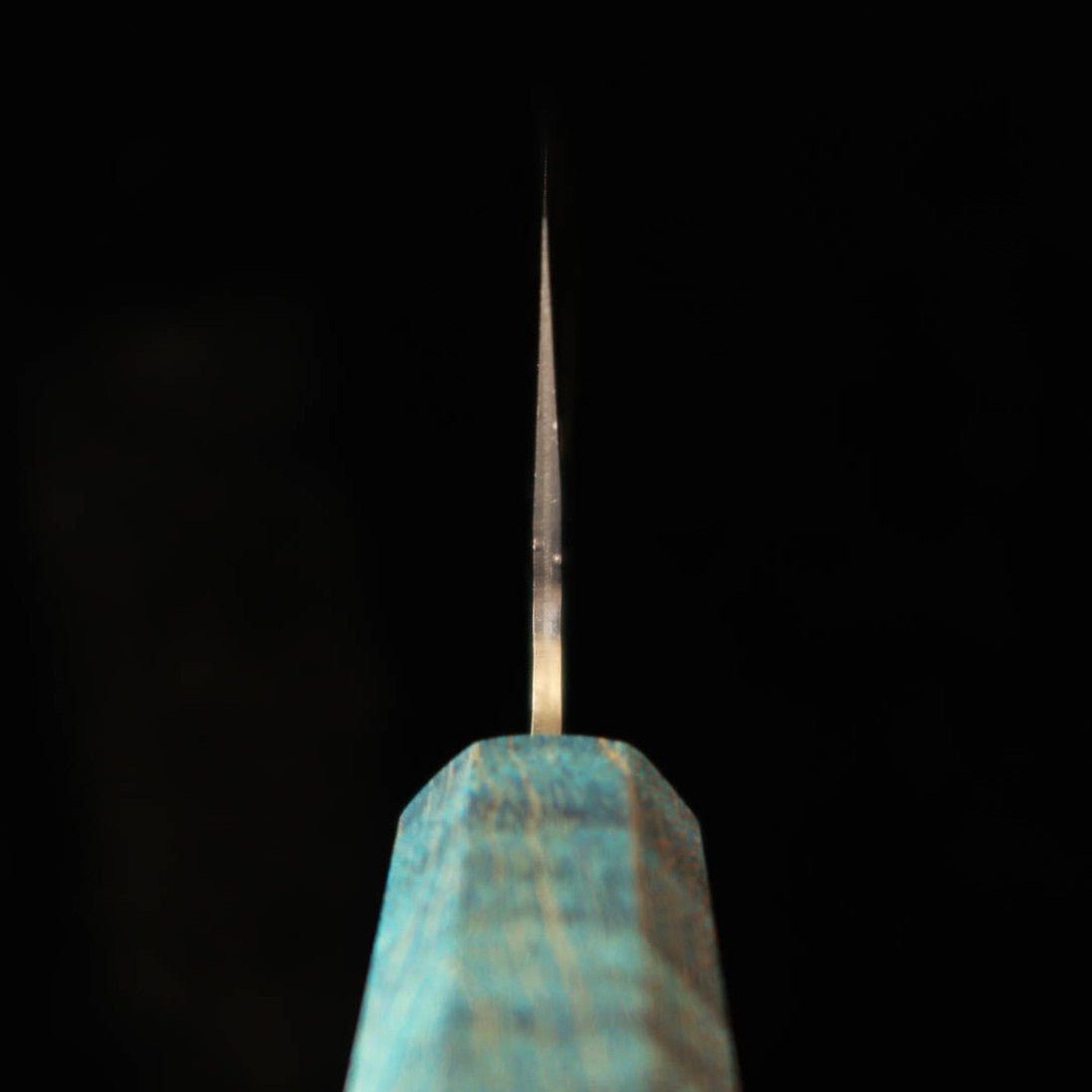 Miura Fubuki Ken-gata Bunka SG2 Hammered Ironwood/Umi ao Handle (170mm)