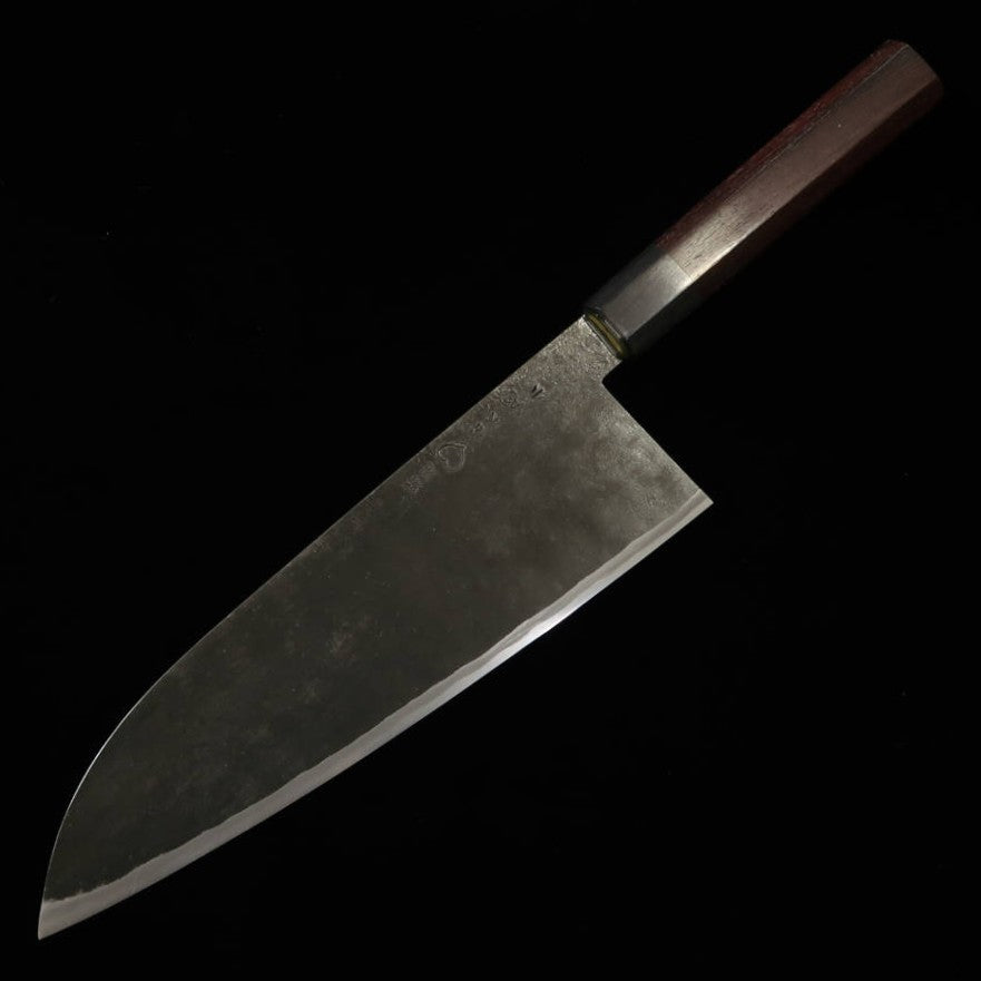 武田刃物TAKEDA　備中手打ち鍛冶　牛刀（小）　日立青紙スーパー鋼（210mm）