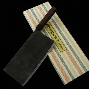 武田刃物TAKEDA　備中手打ち鍛冶　中華包丁（大）　日立青紙スーパー鋼（220～240mm）