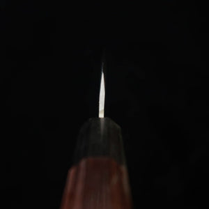 MIURA Ginpaku No.3 Faca utilitária de dois gumes Cabo octogonal de madeira roxa (120mm)