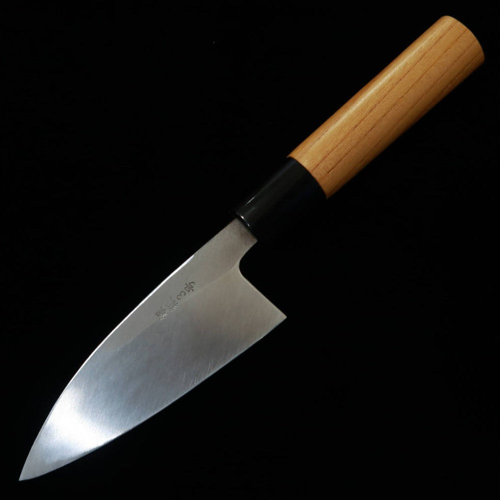 三浦 MIURA 小出刃 銀紙三号 欅柄 (105mm)