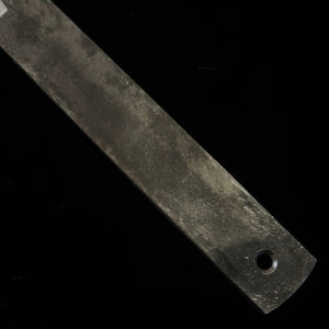 Takeda Hamono TAKEDA forja manual Bitchū acero Hitachi Aogami Super pequeño cuchillo (80 mm)