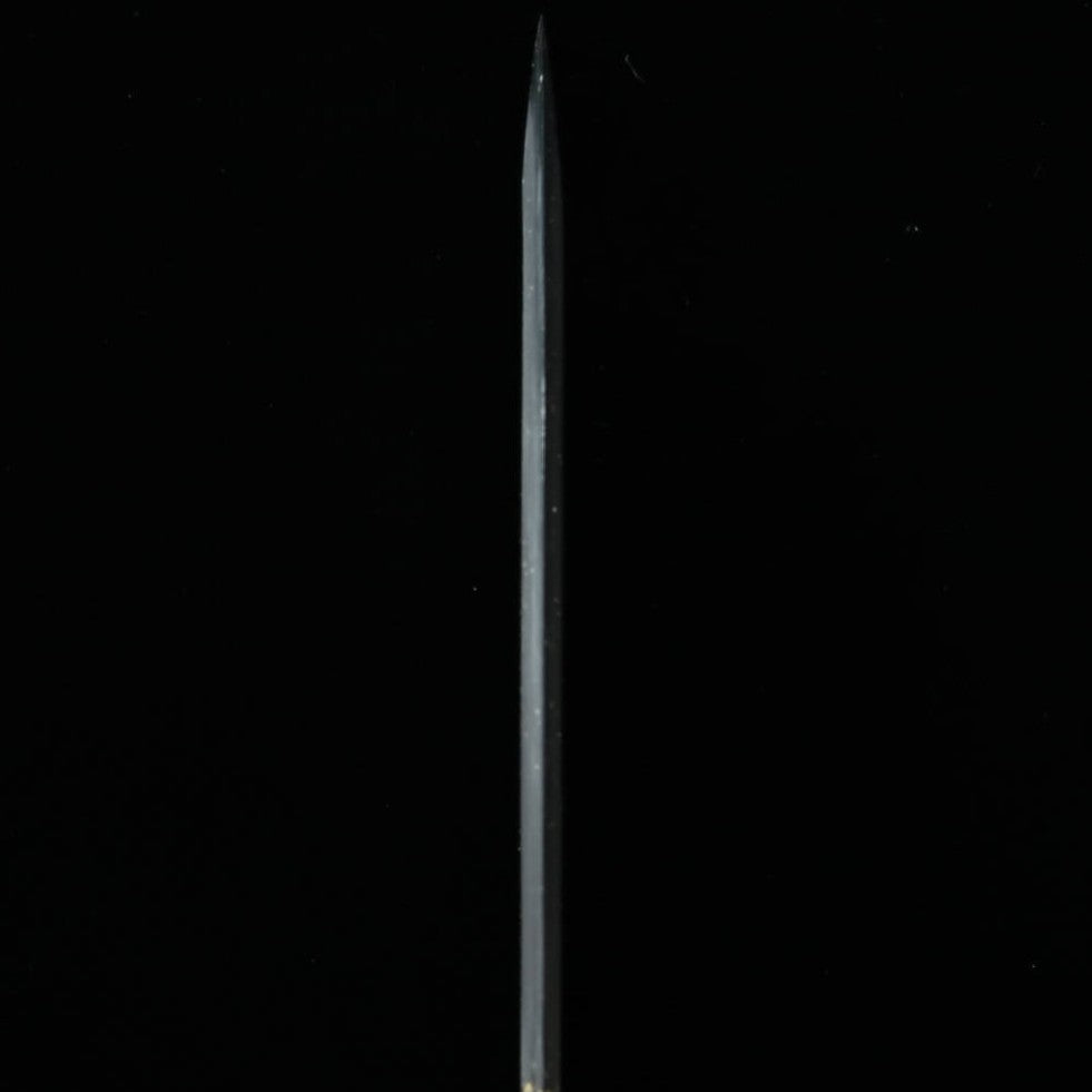 Takeda Hamono TAKEDA forja manual Bitchū acero Hitachi Aogami Super pequeño cuchillo (80 mm)