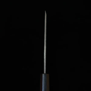 MIURA Aogami nº 2 cuchillo utilitario de filo simple mango octogonal de palisandro (120 mm)