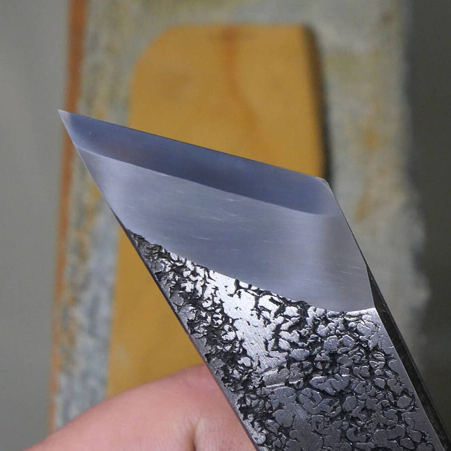Pedra de amolar natural Nakayama Aoto pedaço (koppa) 47 × 135 × 7 mm