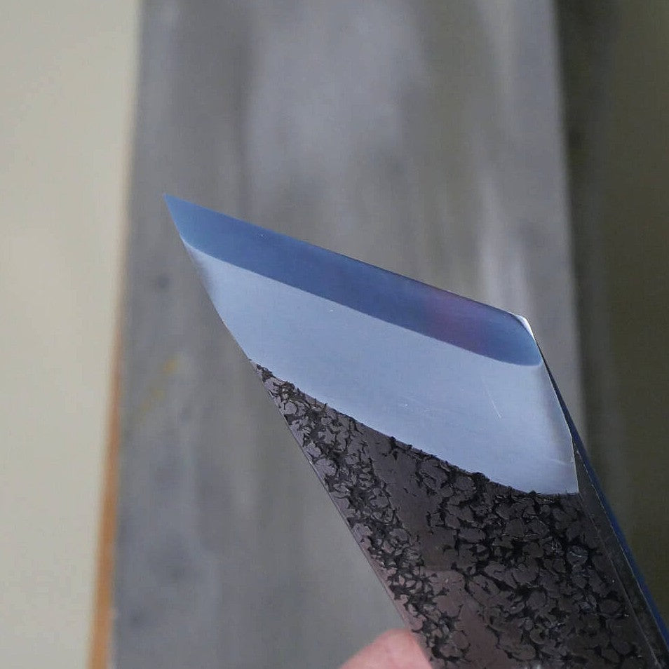 Pedra de amolar natural Ohtsuki, tipo 30, verso karasu, 74×204×30 mm