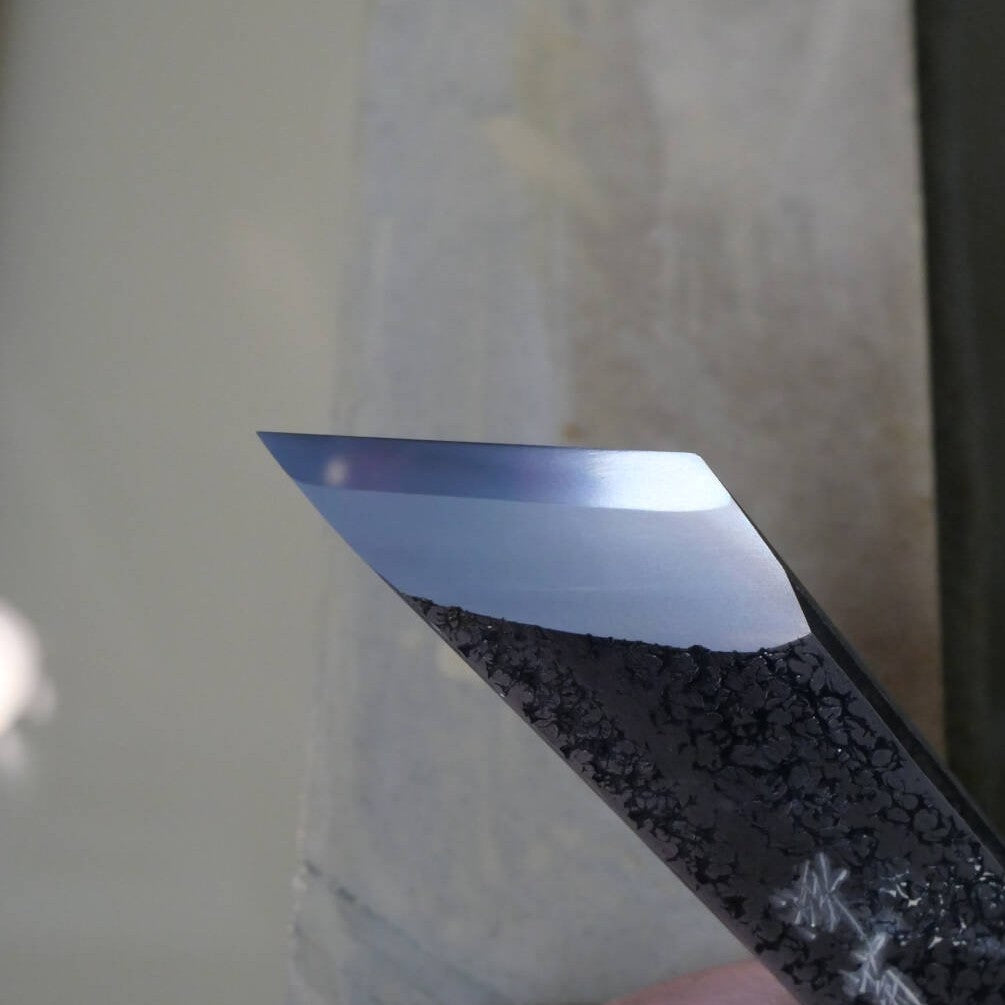 Pedra de amolar natural Ōtsuki, modelo 40, caixa verde, 79×213×34 mm