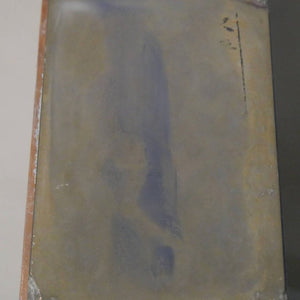 Pedra de amolar natural Ōhira, formato couro, 82×125×13 mm