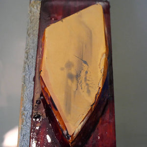 Pedra de amolar natural Okudono Aoto Coppa com base 60 × 151 × 22 mm
