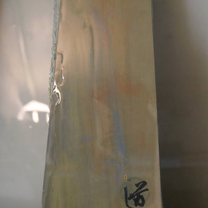 Piedra natural de afilar Umajiyama Aoto tipo 40 rojo-negro rara 76×205×36 mm