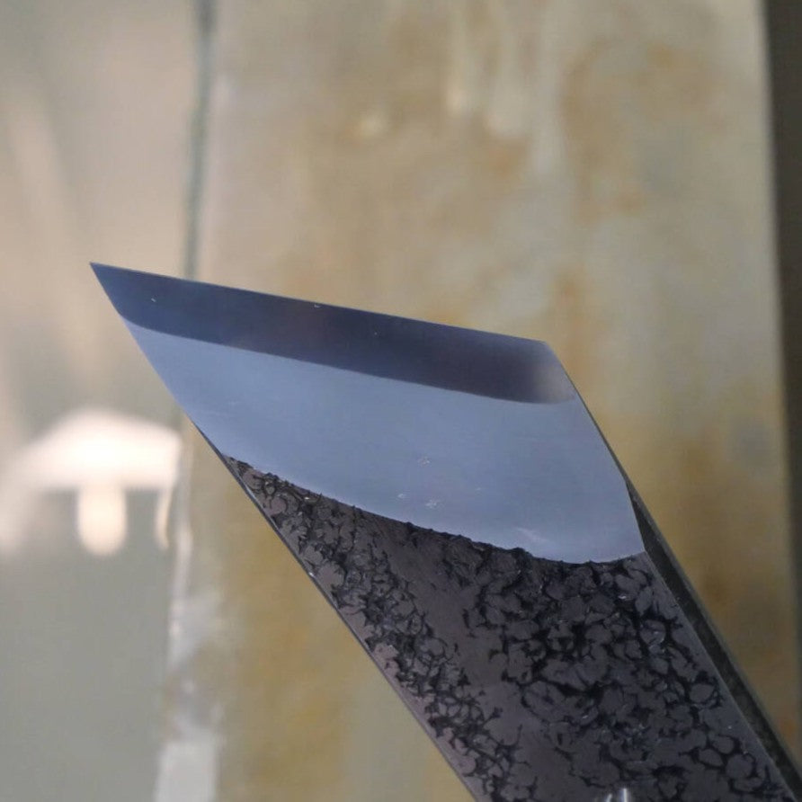 Pedra natural de amolar Nakayama Aoto Mizu Asagi tipo 30 75 × 206 × 20 mm