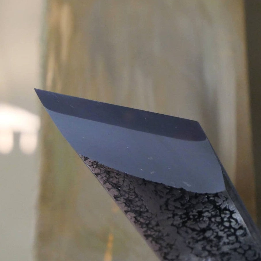 天然砥石　馬路山 合砥 レザー型 　76×145×57mm