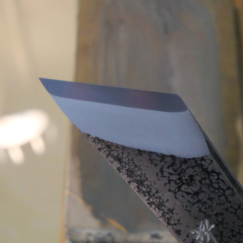 天然砥石　馬路山 合砥 レザー型　78×142×13mm