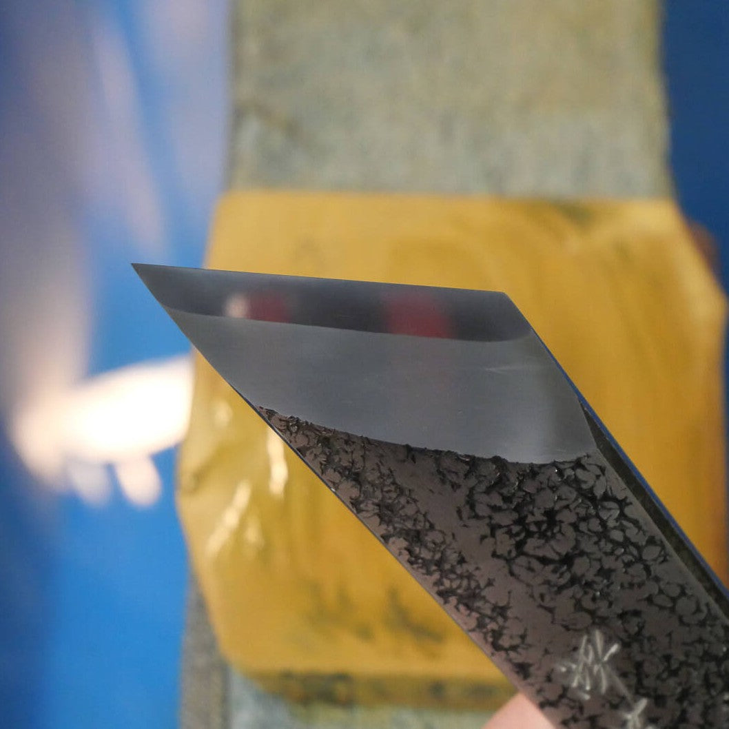 Pedra de amolar natural Nakayama Aoto Koppa 92×94×14 mm