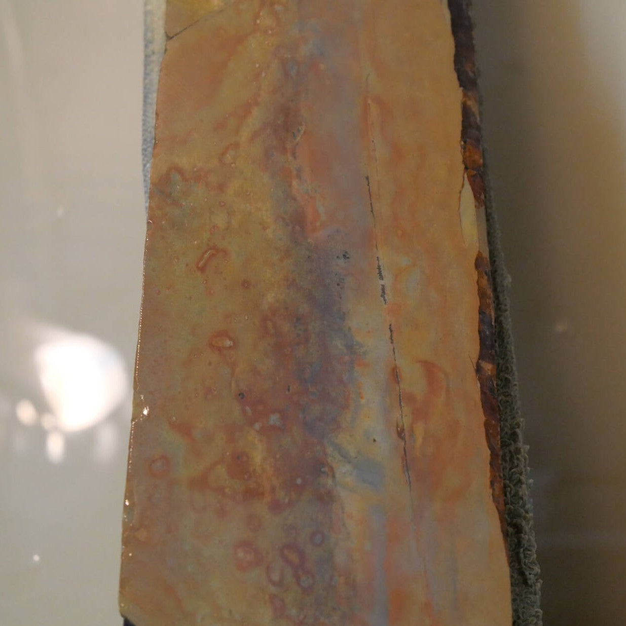 Pierre à aiguiser naturelle Ohira « Type 60 » Iromono 77×197×26mm