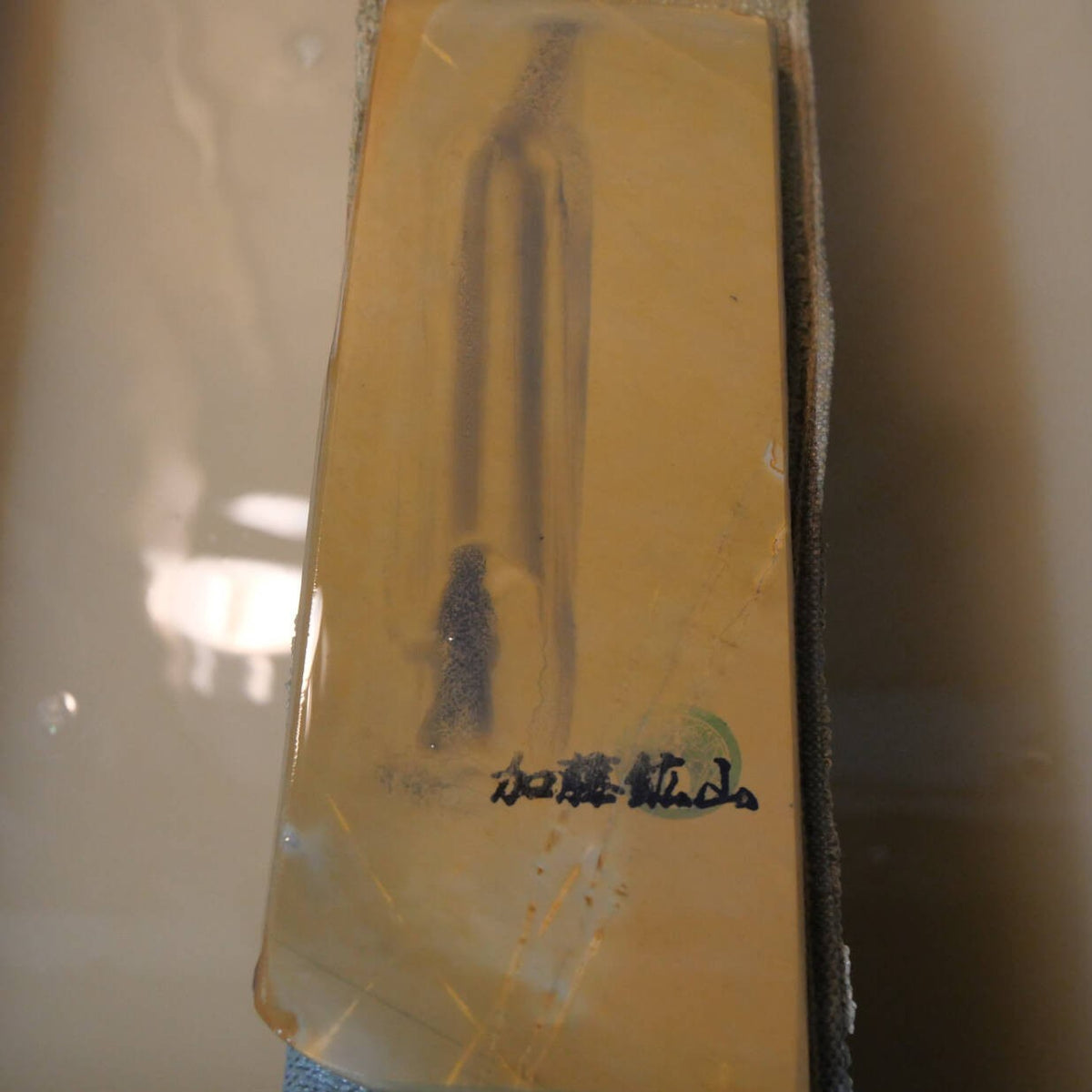 Pedra de amolar natural Nakayama Aoto, tipo koppa, 78 × 210 × 13 mm