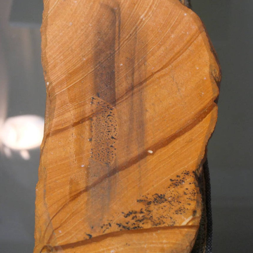 澪つくしひめ 天然砥石 伊豫銘砥 M29　赤木目　92×197×30ｍｍ