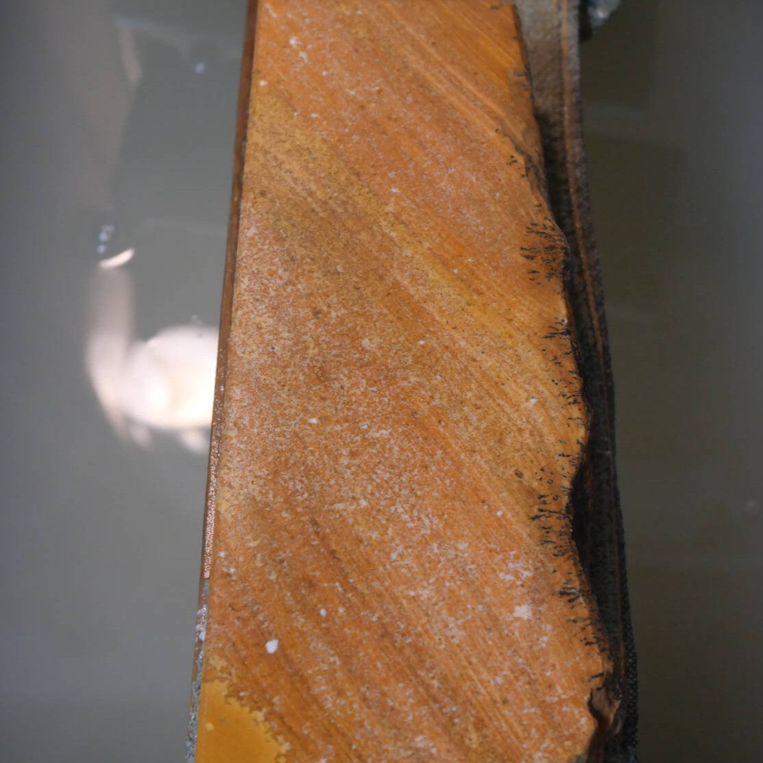 澪つくしひめ 天然砥石 伊豫銘砥 M36　さくら　76×194×29mm
