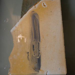 澪つくしひめ 天然砥石 伊豫銘砥 M48　斜陽 木箱入り　105×186×32mm