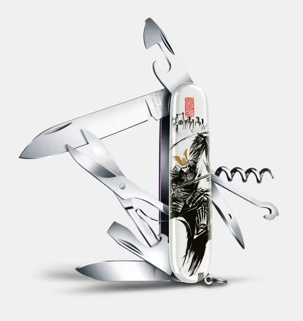 ビクトリノックスVICTORINOX 戦国墨絵クライマーマルチツール 島津義弘
