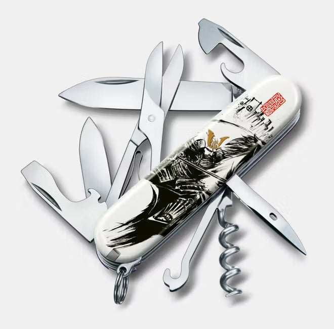 ビクトリノックスVICTORINOX 戦国墨絵クライマーマルチツール 島津義弘