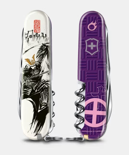 ビクトリノックスVICTORINOX 戦国墨絵クライマーマルチツール 島津義弘