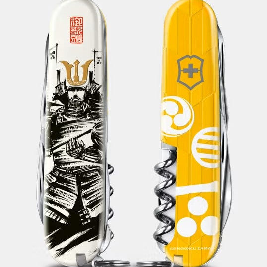 Couteau de poche suisse VICTORINOX – Édition exclusive Sengoku Sumie Climber "Mōri Motonari"