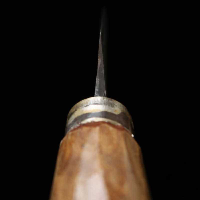 Kaniman Kaji Ko-bo Petty Itabane (Carbon Steel), Arik Handle (Urethane Coating) (90mm)