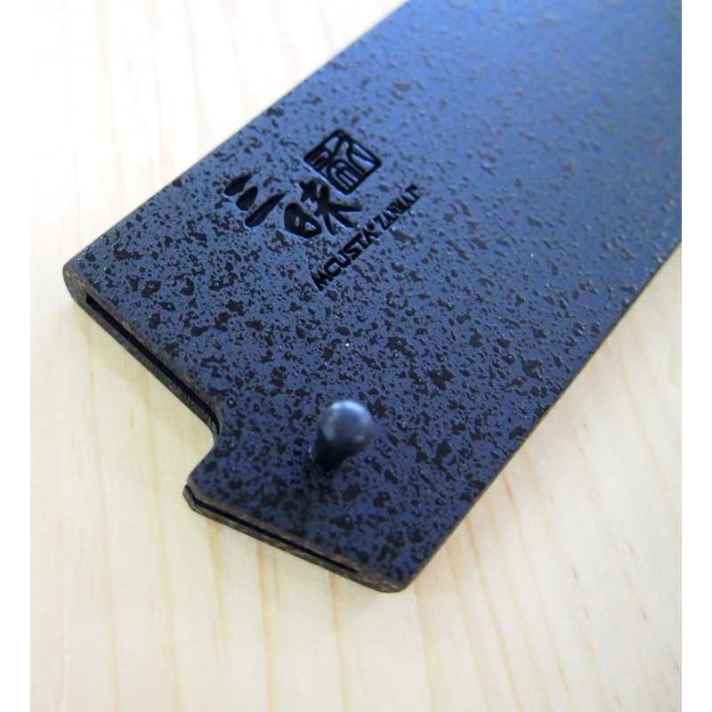 Saya ZANMAI para Nakiri preta (165mm)