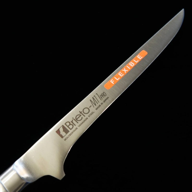 Brieto M11PRO cuchillo deshuesador flexible M127, acero molibdeno (160 mm)