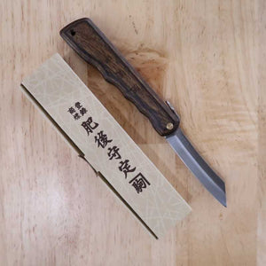 永尾かね駒製作所KANEKOMA 肥後守【Woodyシリーズ】 VG10 くるみ (70mm)