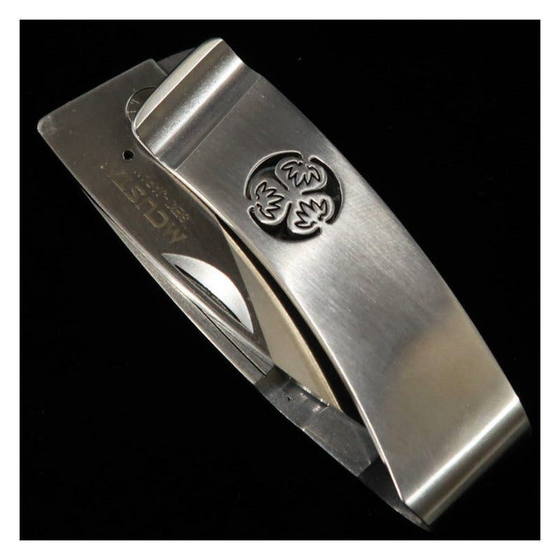 Canivete MCUSTA Pocket Clip "Family Crest" Aoi Money Clip (50mm)