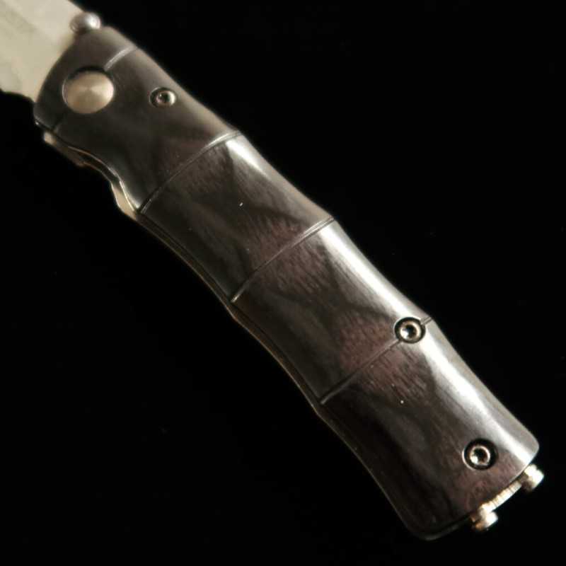 エムカスタMCUSTA　森羅　エモーションシリーズ　竹　ダマスカス　VG-10　 MC-0076DP - (71mm)