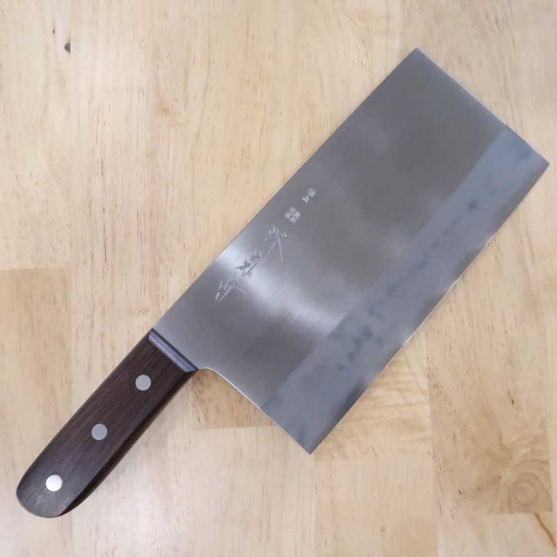 堺菊守 SAKAI KIKUMORI 極上 白紙二号 中華包丁 薄口 (220mm)