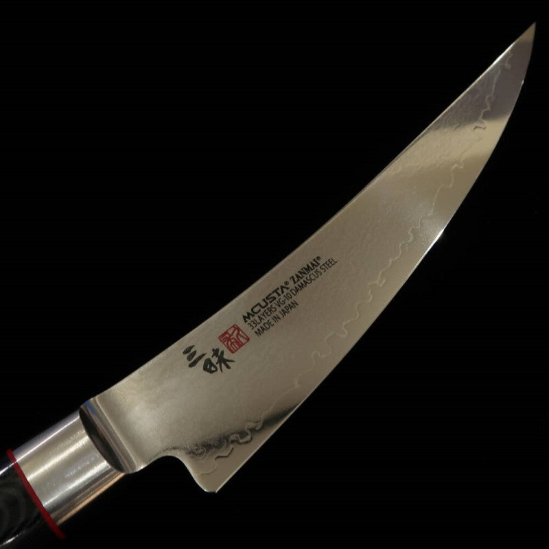 Mcusta Zanmai ZANMAI Classic Pro Damas Zebra, couteau à désosser (165mm)