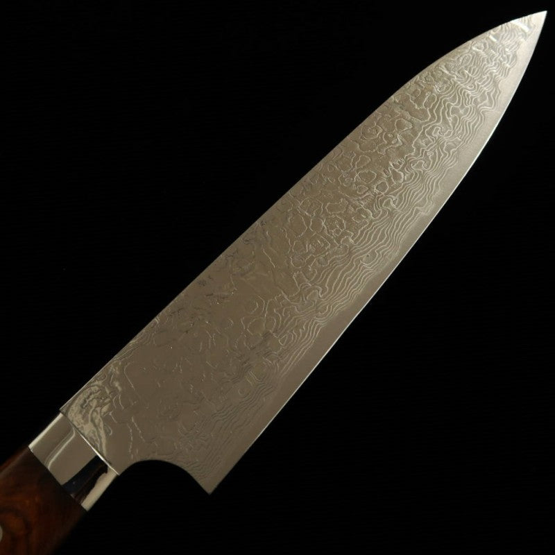 Saji Takeshi R2 acabado diamante gyuto mango de ironwood (180-240 mm)