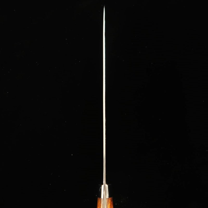 Saji Takeshi R2 acabado diamante gyuto mango de ironwood (180-240 mm)