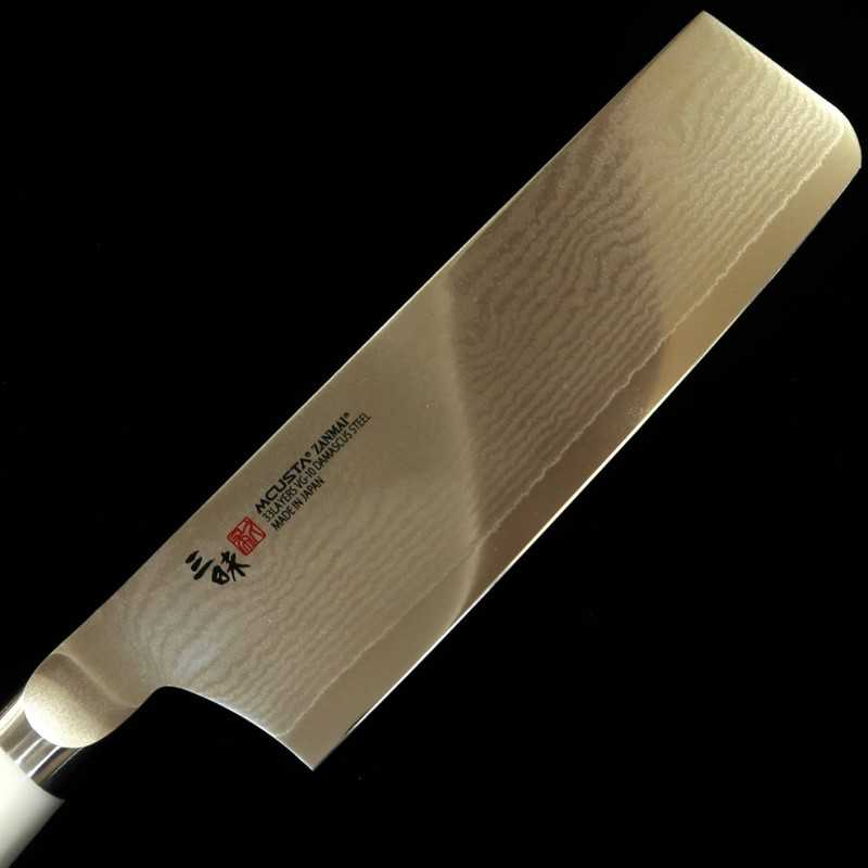 三昧MCUSTA ZANMAI クラシックダマスカス コーリアン 　菜切 (165mm)