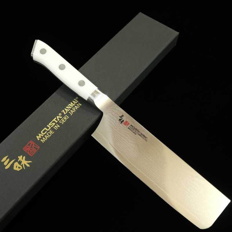 三昧MCUSTA ZANMAI クラシックダマスカス コーリアン 　菜切 (165mm)