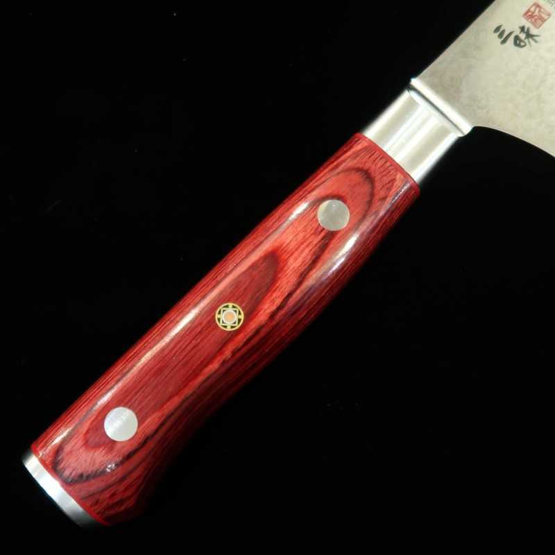 三昧MCUSTA ZANMAI クラシックプロダマスカス紅蓮　菜切 (165mm)