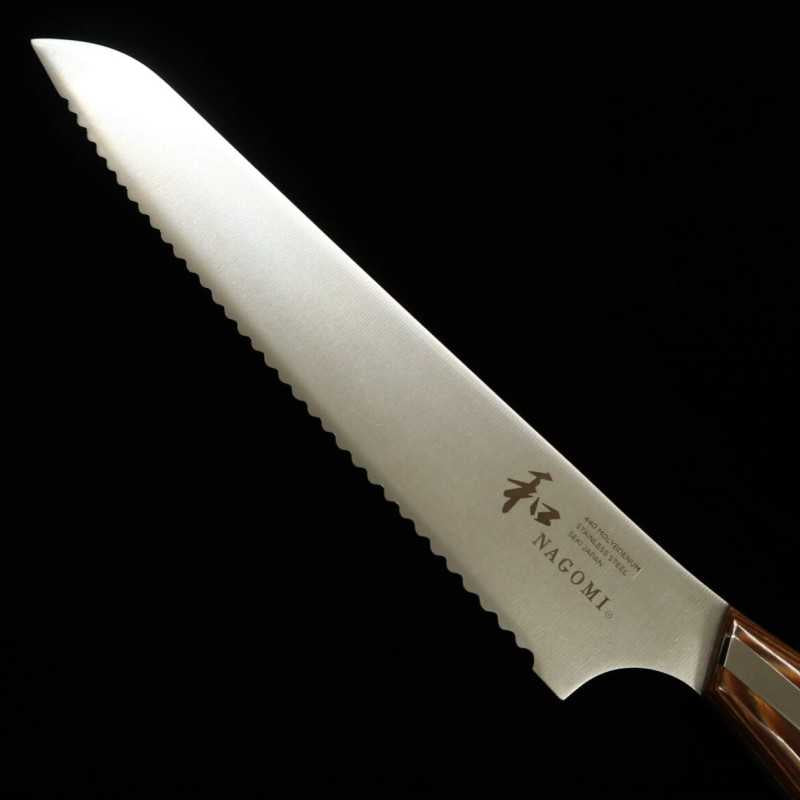 Faca de pão NAGOMI Inox 440A (205mm)