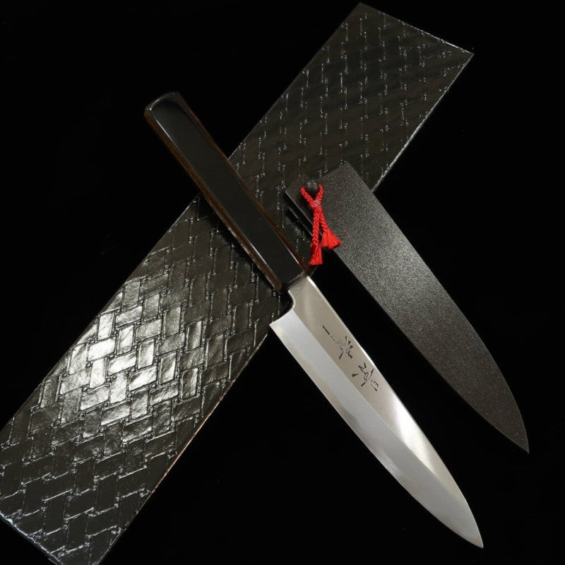 景清 KAGEKIYO 青紙一号 漆黒呂 ペティ (150/210mm)